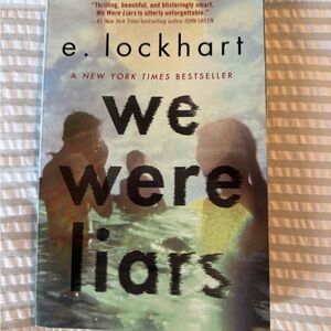 We Were Liars Paperback book